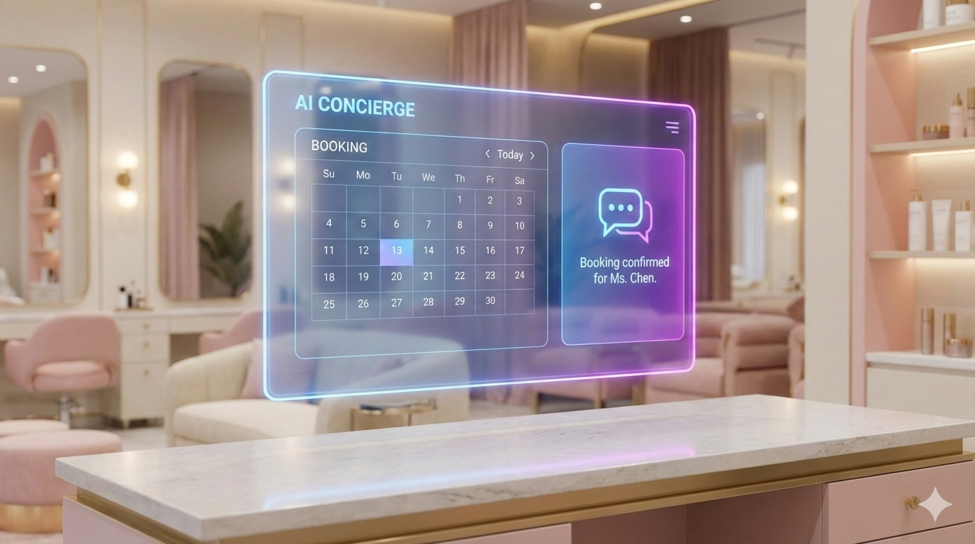 Превью проекта ИИ-администратор для сети салонов красоты. Запись 24/7 и увеличение выручки для Сеть салонов красоты (бизнес-класс)