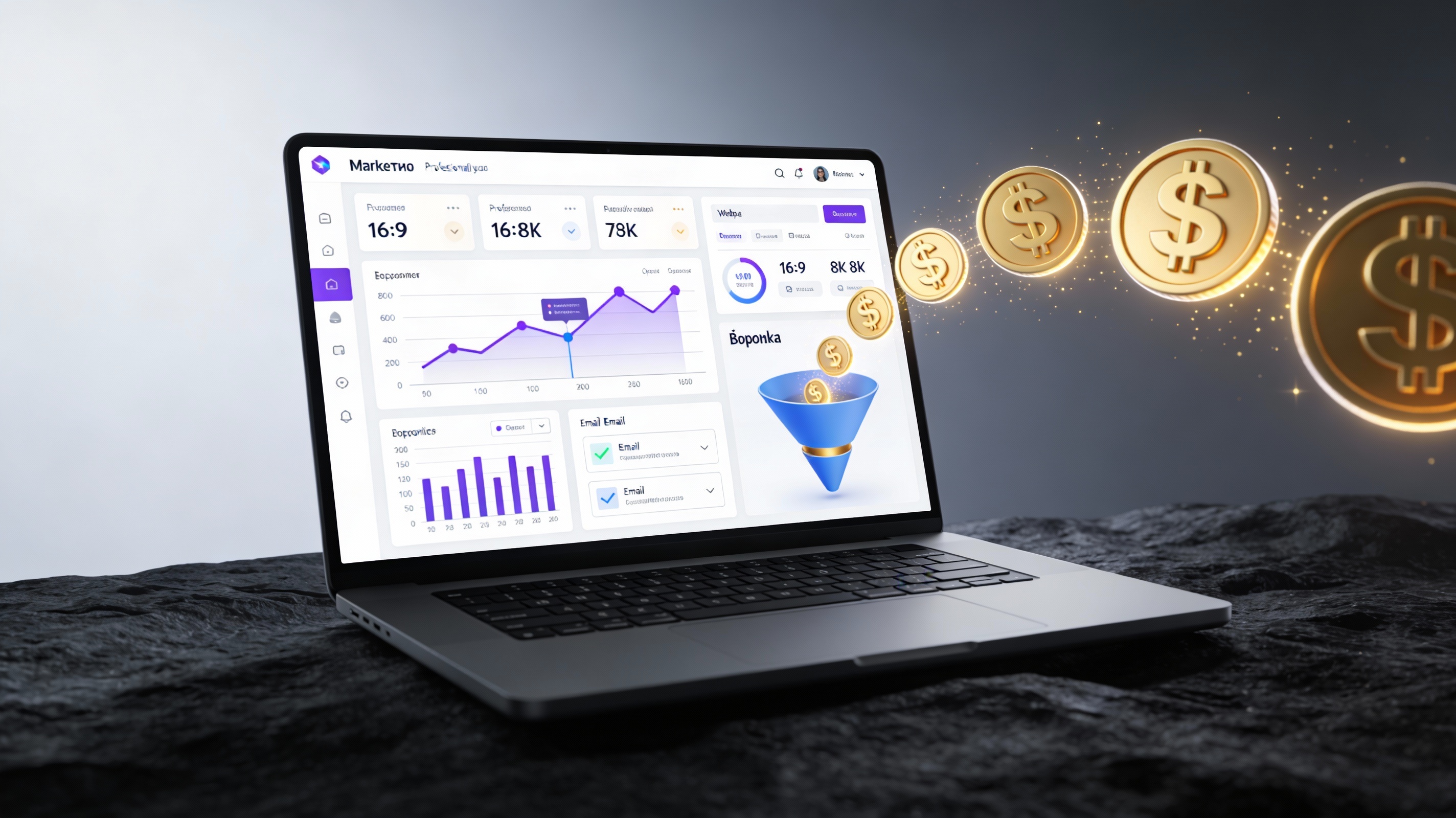 Превью проекта «Деловая среда» — системный Email-маркетинг и вебинарная воронка для Образовательная экосистема (банковский сектор)